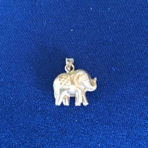 .925 Silver Elephant Pendant
